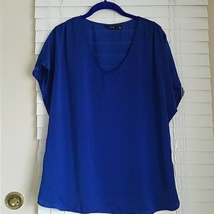 Royal Blue Blouse - Apt. 9